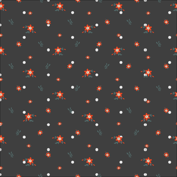 flowers red mit polka dots600px